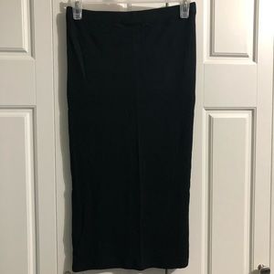 SOLD Garage Long Black Skirt